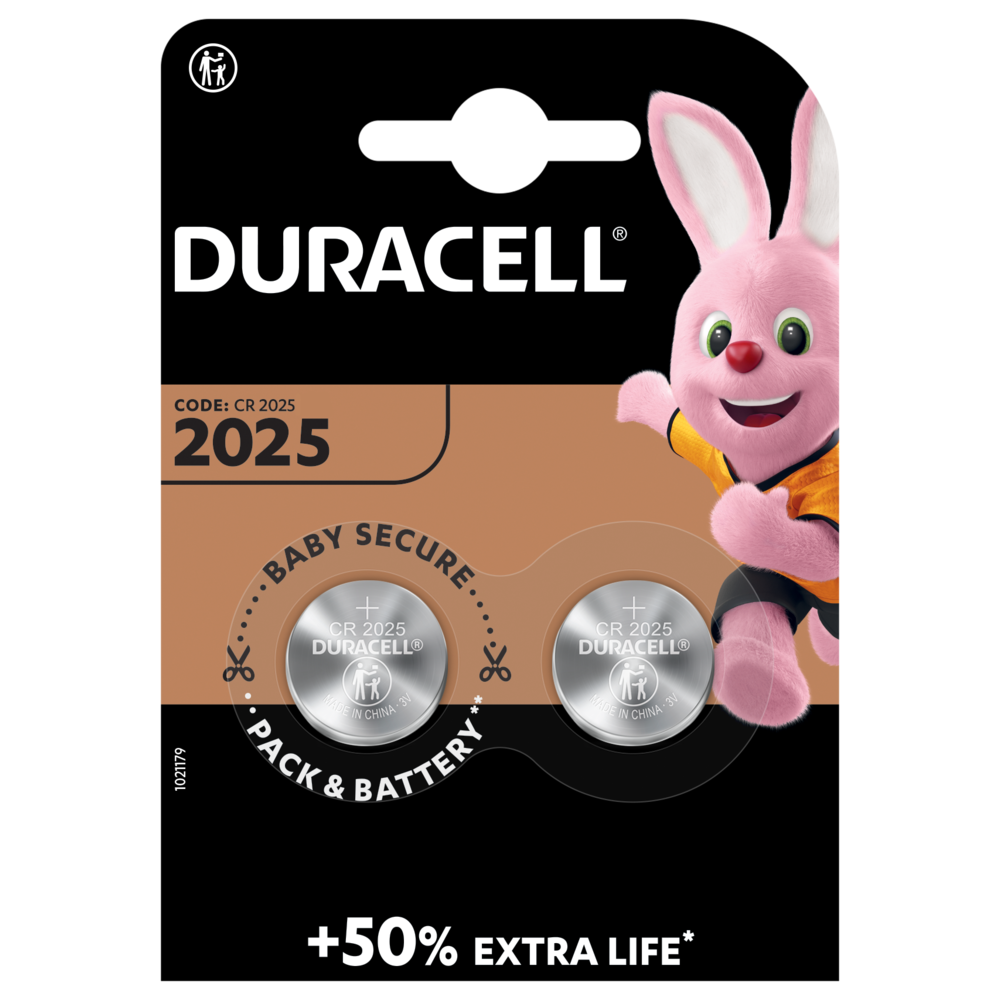 briefpapier Brandewijn de jouwe 2025 Lithium-knoopcelbatterijen - Duracell Specialty
